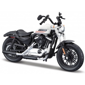 Machetă moto Maisto [1:18] - Harley-Davidson FORTY EIGHT SPECIAL 2018 - white/black [Australian version] [set DCC-MAI31360-38-12] [GDJ-20-18862]